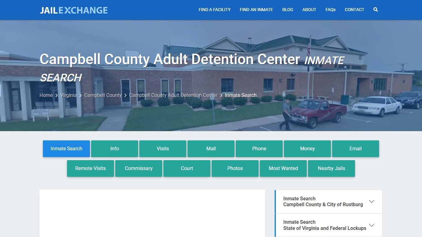 Campbell County Adult Detention Center Inmate Search - Jail Exchange